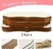 24 Pieces Unfinished Hanging Wood Sign Blank with Ropes(3 Style)